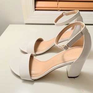 Kelly & Katie White Heels